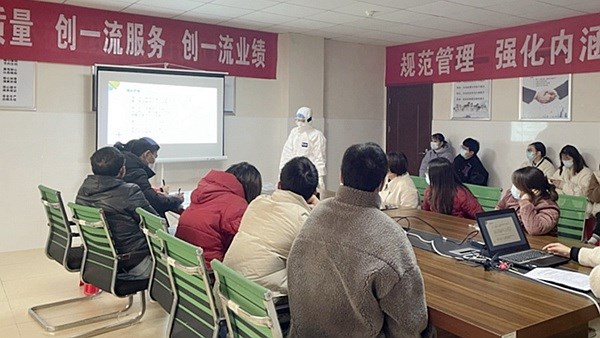 勤抓疫情防控常態(tài)化培訓(xùn)，隨時做好投入防控戰(zhàn)斗準(zhǔn)備